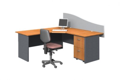 3 Piece Splay Workstation