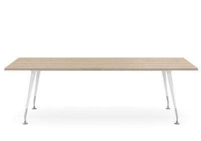 Leto Boardroom Table - White
