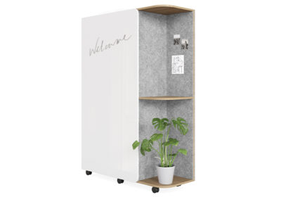 Multipurpose Storage White Sheen Door
