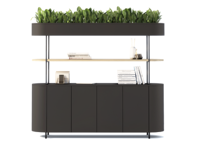 Oriel Curved Welded Planter